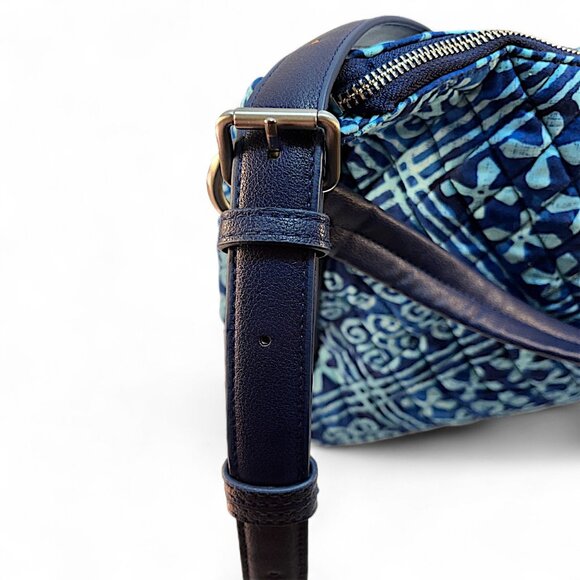 Vera Bradley Vivian Hobo Cuban Tiles Bag W/Wallet Convertible Hobo Faux Leather - Picture 8 of 10